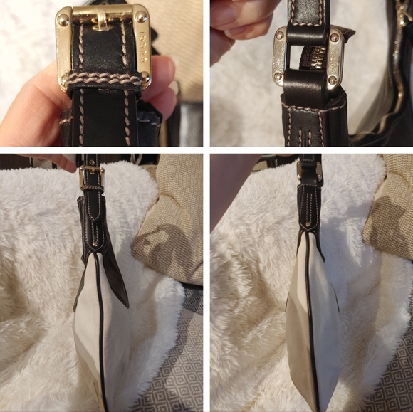 GUCCI Hysteria Canvas & Leather Shoulder Bag - Picture 11 of 16